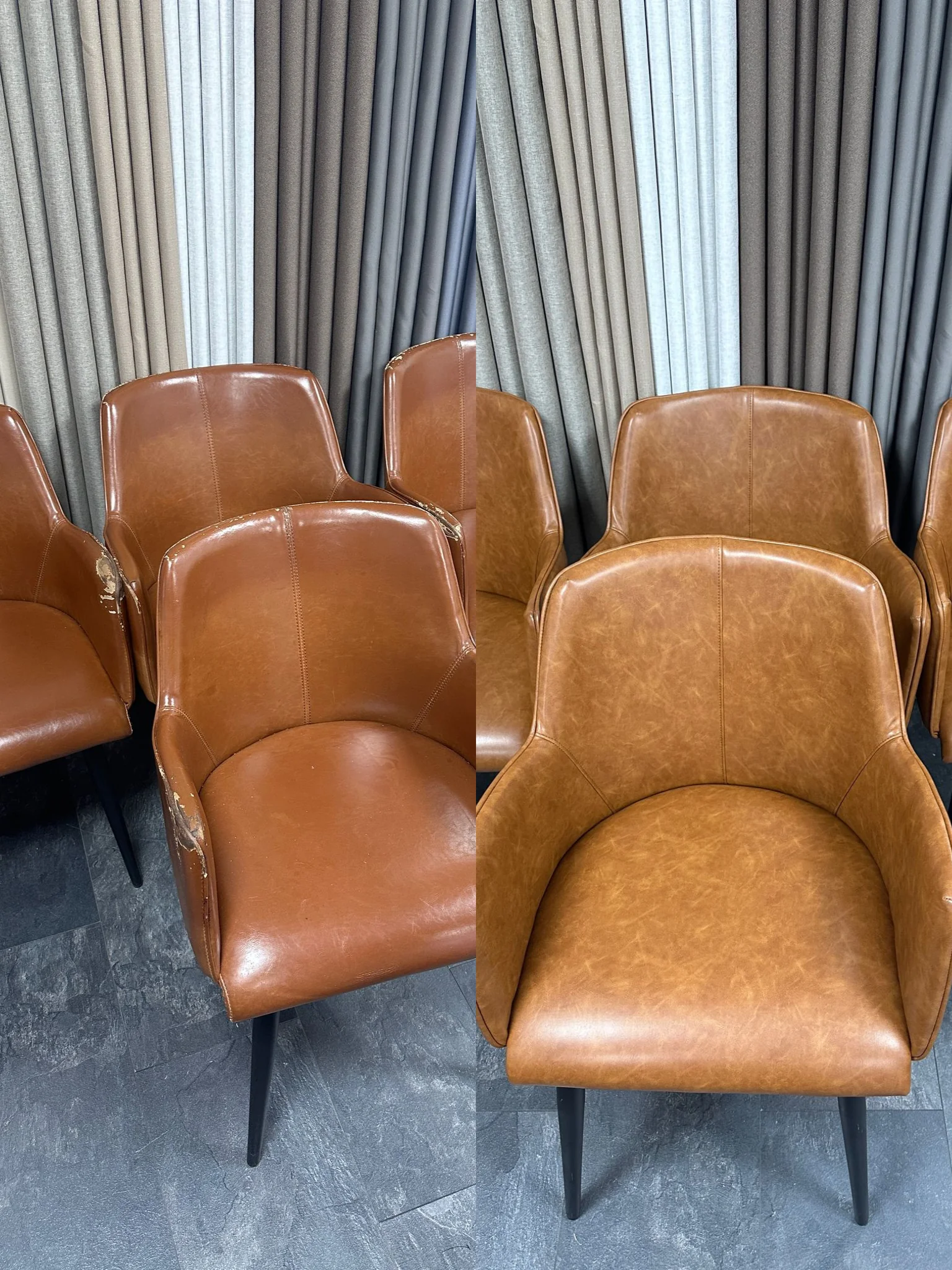 Stoffering van stoelen