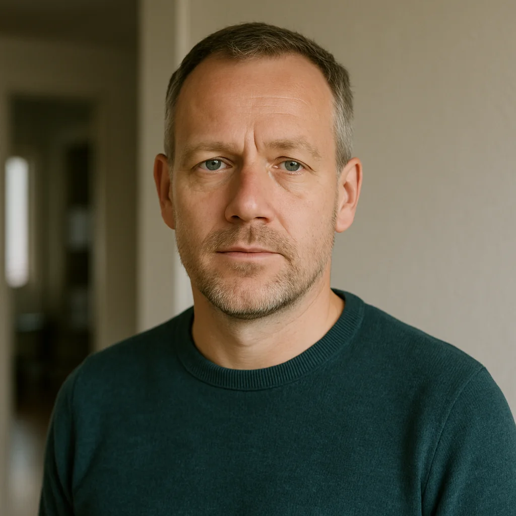 Pieter Bakker - Woningbezitter tevreden met gordijnen